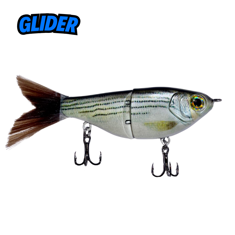 Glider 12cm, Slow sinking